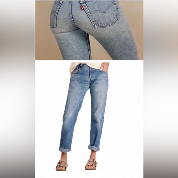 VINTAGE Distressed Levi’s 501 Jeans Made in USA - Picture 3 of 12